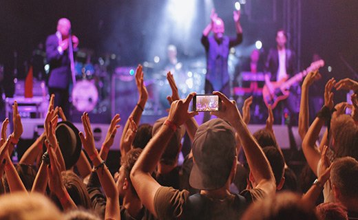 concert crowd