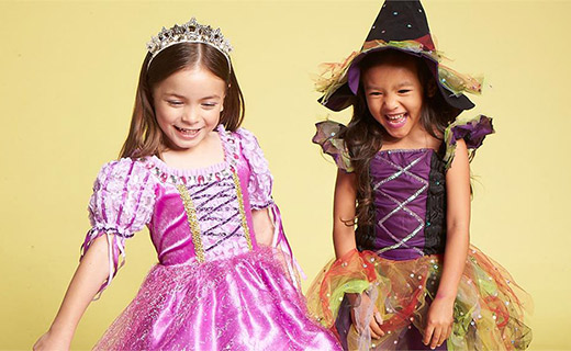 Children in Halloween Costumes