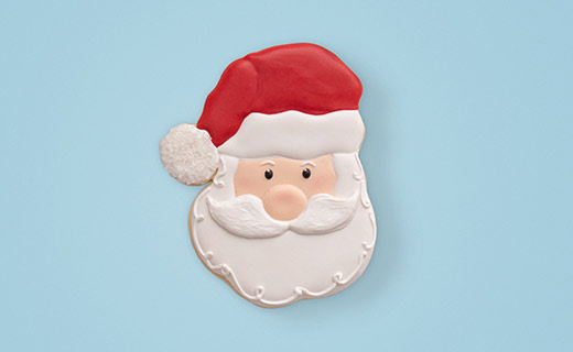 Santa cookie