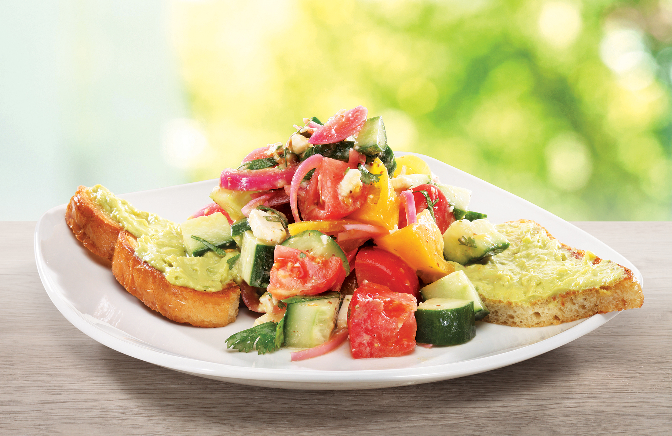 Shown: Avocado Toast Salad