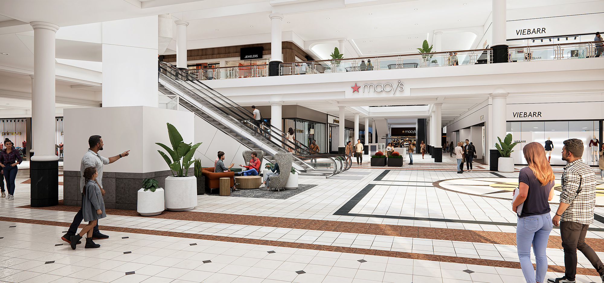 A rendering of the renovated Crabtree