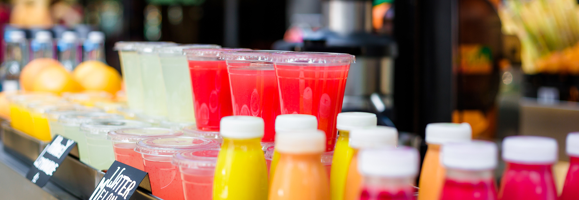 Fresh fruit juices