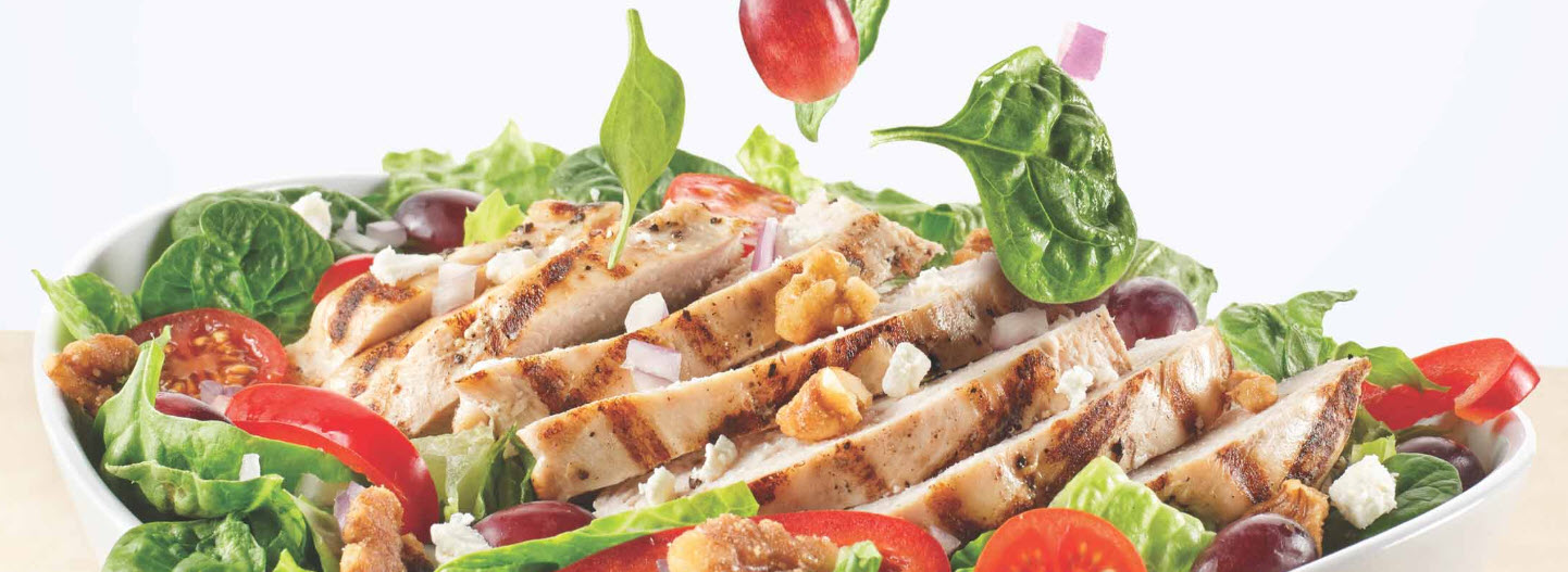 LifeCafe salad closeup