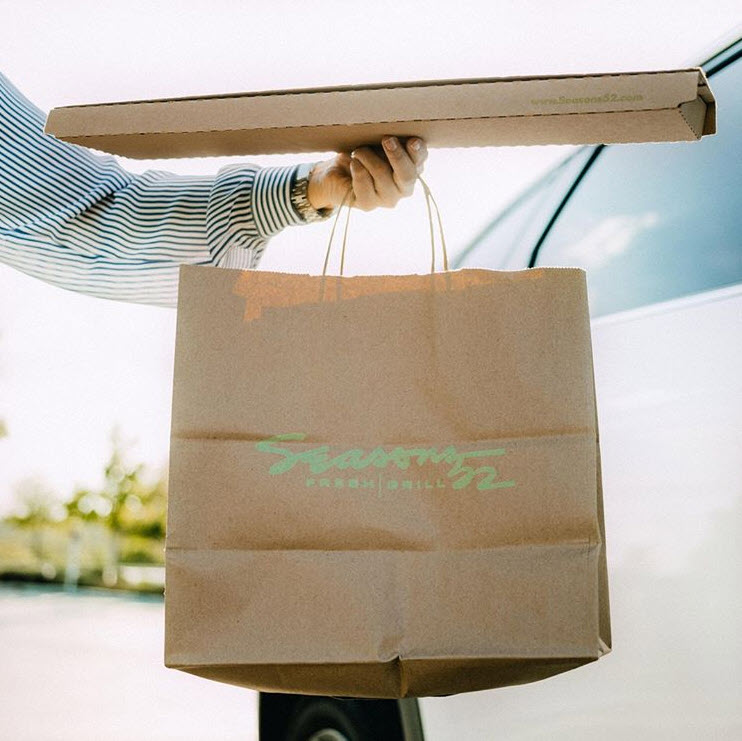 Seasons 52 takeout bag