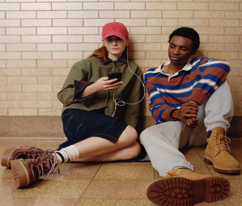 Models on floor