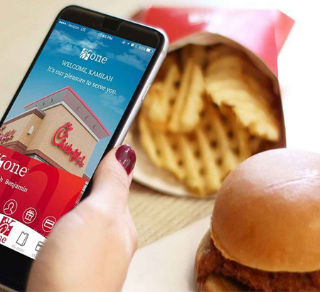 Use the Chick-Fil-A app and pick-up curbside.