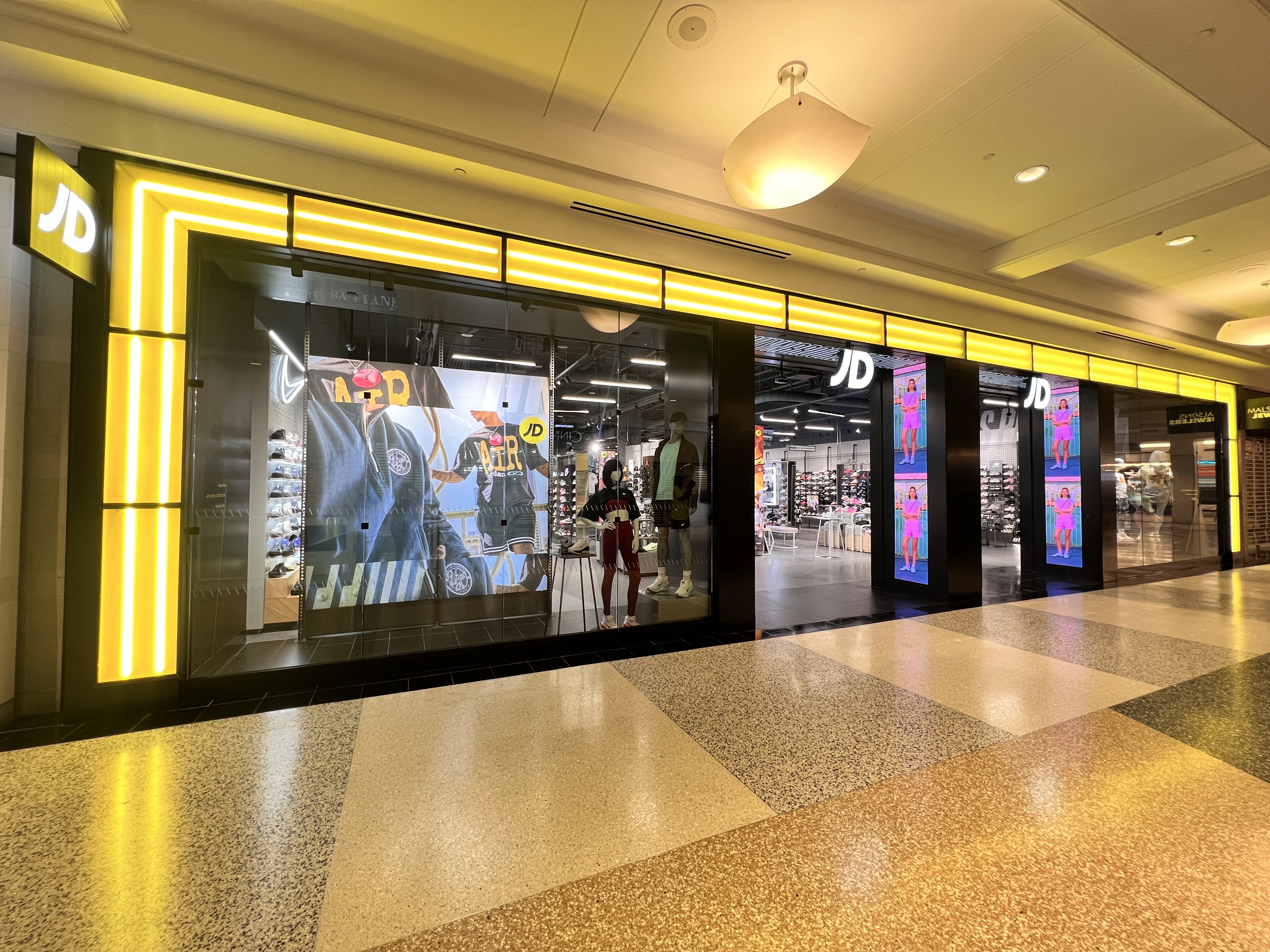 JD Sports storefront at Kings Plaza