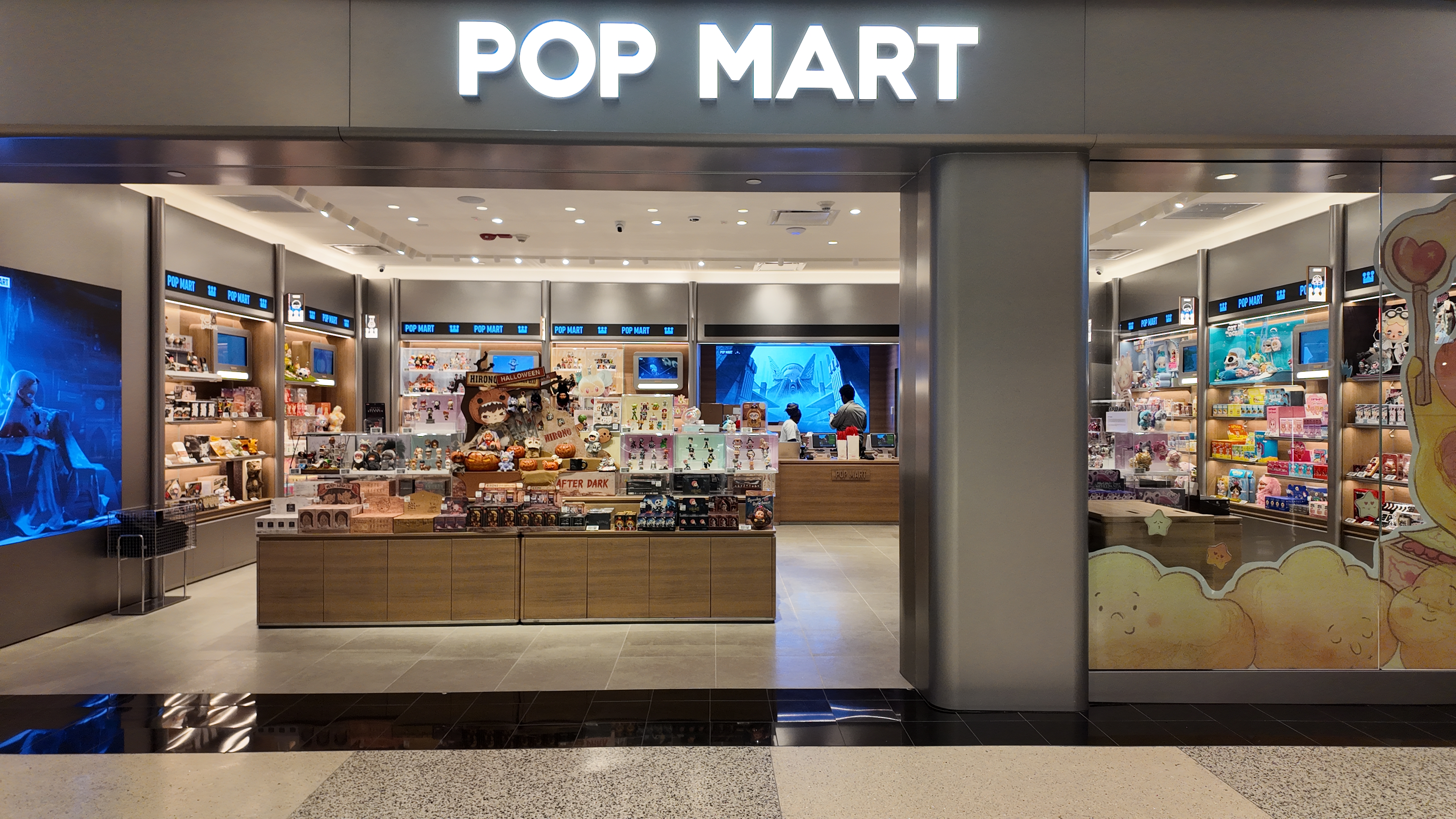 POP Mart storefront at Kings Plaza