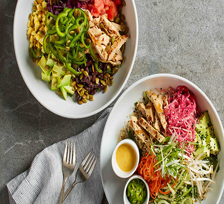 2 salads