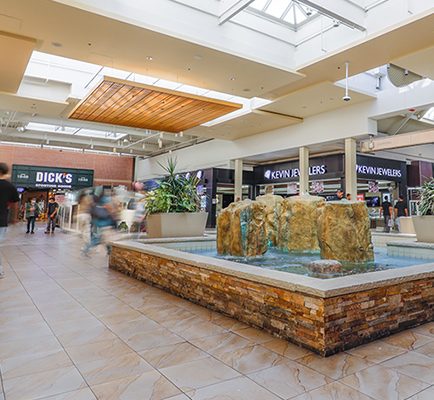 The Mall of Victor Valley's interior area