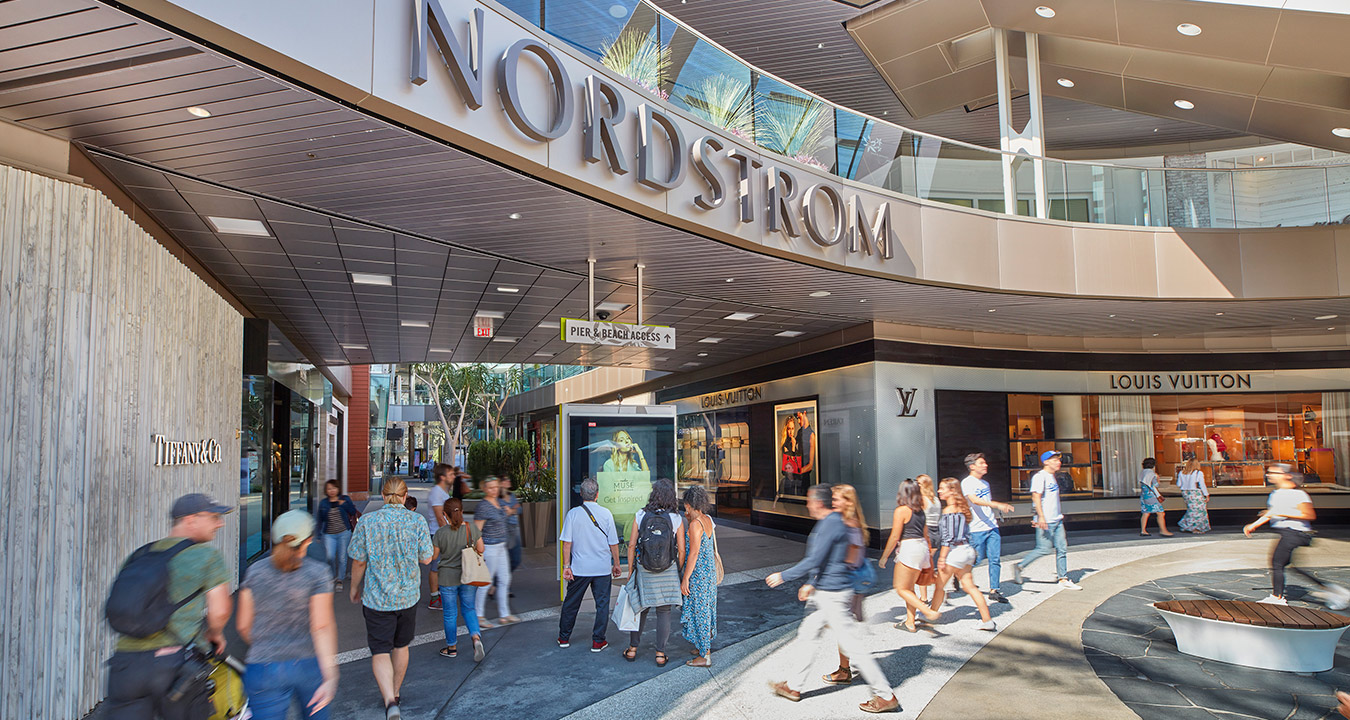 Santa Monica Place is one of the best places to shop in Los Angeles