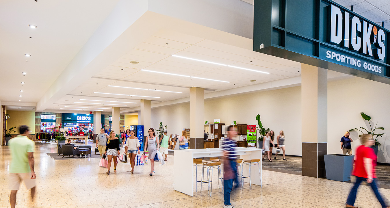 SouthPark Mall's interior