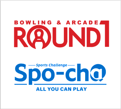 round 1 bowling and arcade. sports challenge spo-cha. all you can play