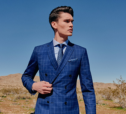 Image of young man in Indochino suit
