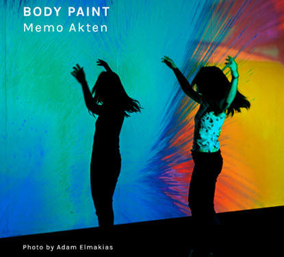 Image of Art Installation Body Paint by Memo Akten