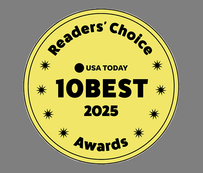 USA Today 10Best Readers' Choice 2025 Awards