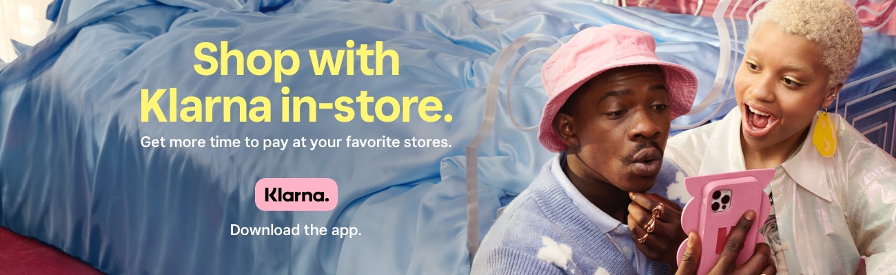 Shop with Klarna in-store. Get more time to pay at your favorite stores. Klarna. Download the app.