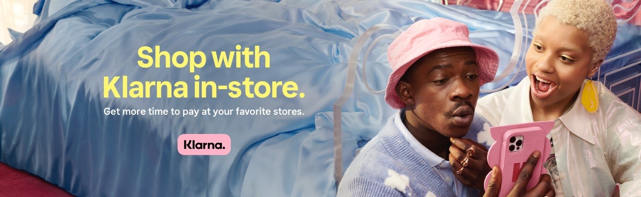 Shop with Klarna in-store. Get more time to pay at your favorite stores. Klarna. Download the app.