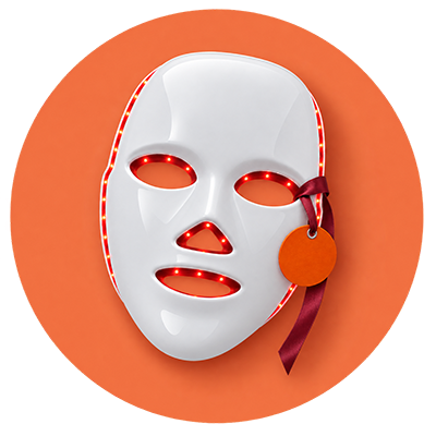 Red light therapy mask